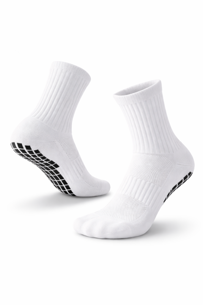 Plain Grip Socks Preventing Slipping Inside Boots