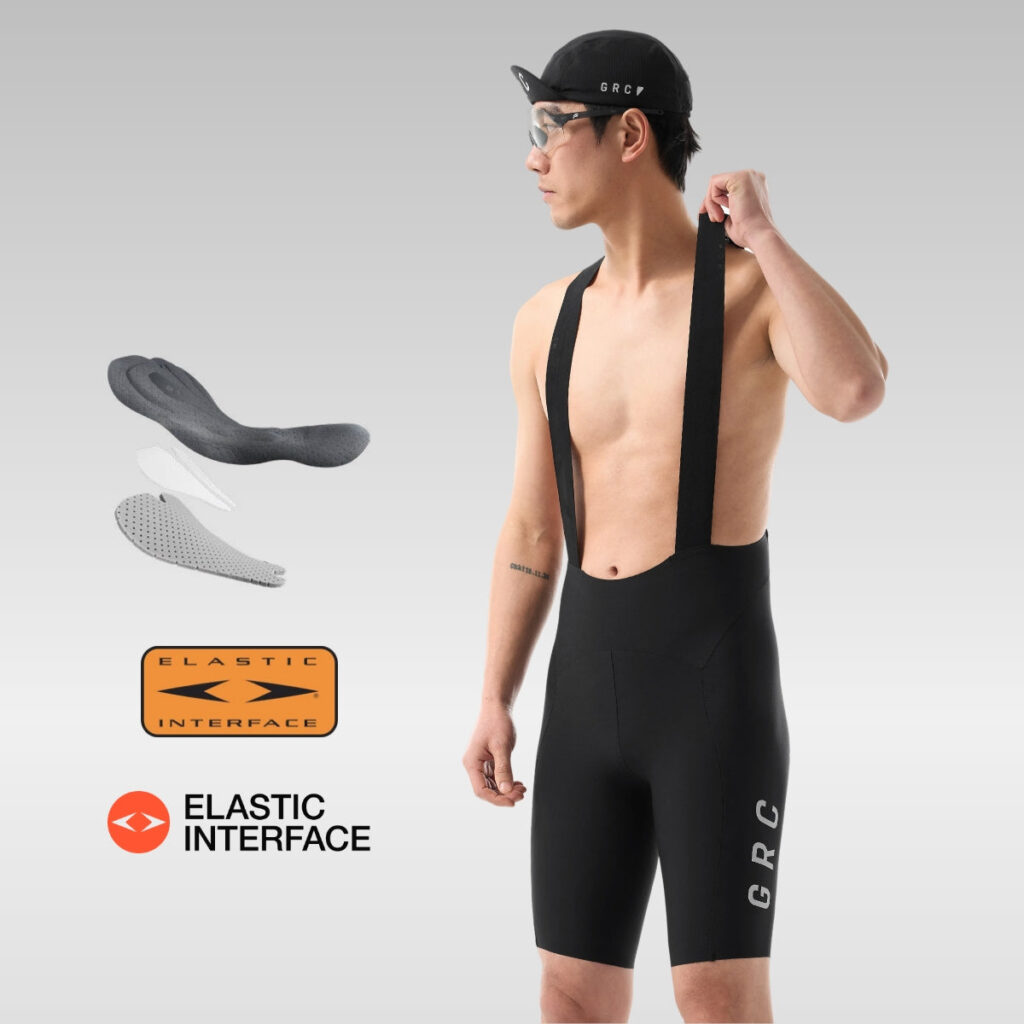 Men’s Tech Bib Shorts — High-Density Compression Fabric