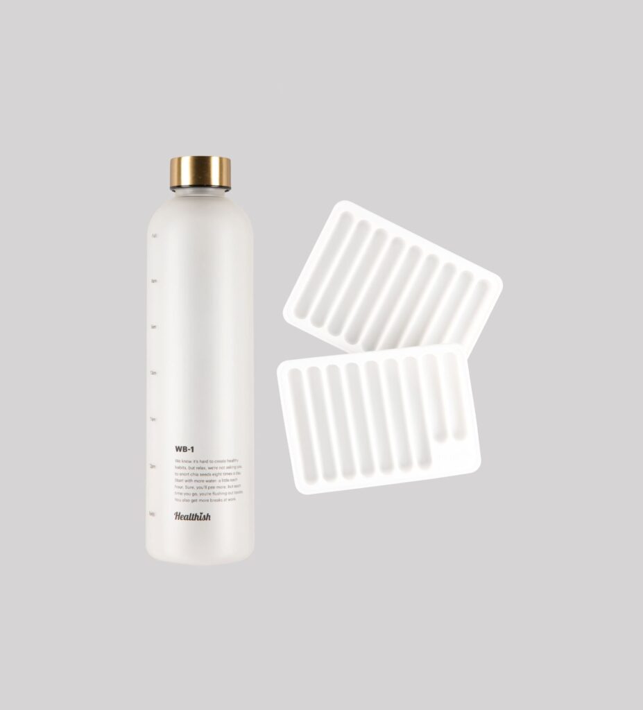 Plastic WB-1 Bottle + Trays Bundle