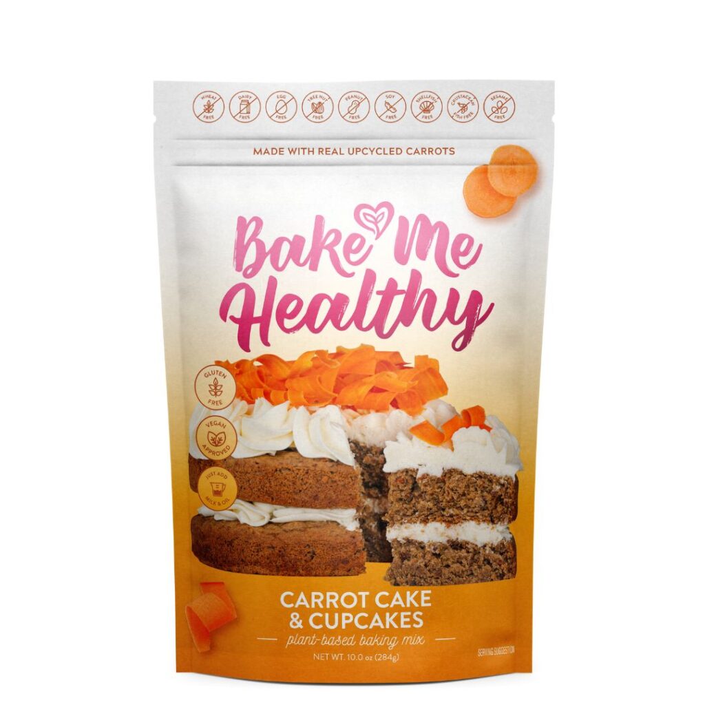 Vegan Carrot Cake & Cupcakes Plant-Based Baking Mix