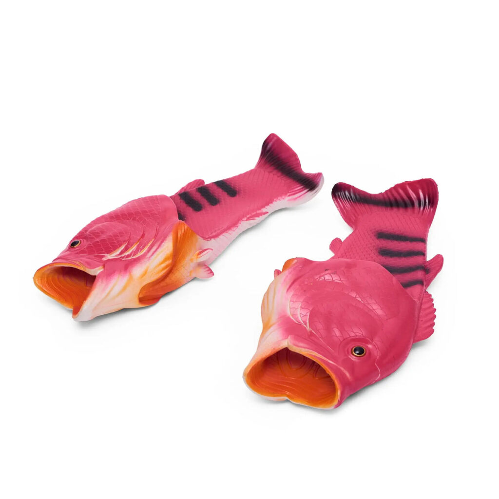 Coddies® Salmon Flops: Fish Flip Flops