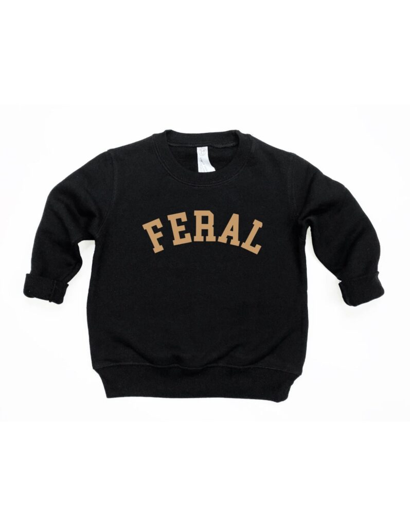 FERAL Pullover Unisex Children’s Super Soft Sweatshirts