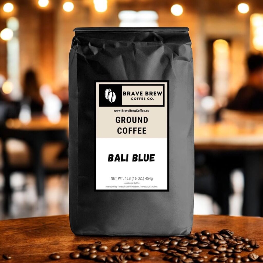 Bali Blue Medium-Dark Roast: Bold. Smooth. Unforgettable.